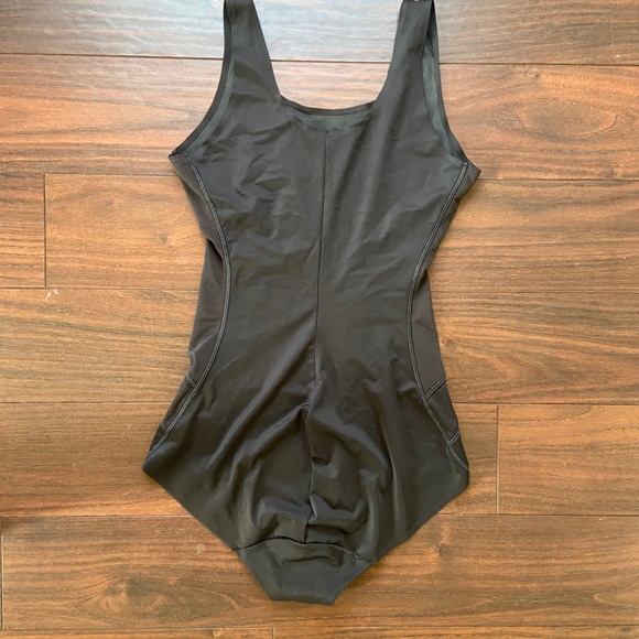 Sexy Sheer Shaping  Bodysuit In Black Super Slimming Size XL - Picture 2 of 6